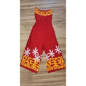 ❌️SOLD❌️ Ha Wahine Strapless Jumper/Romper Medium